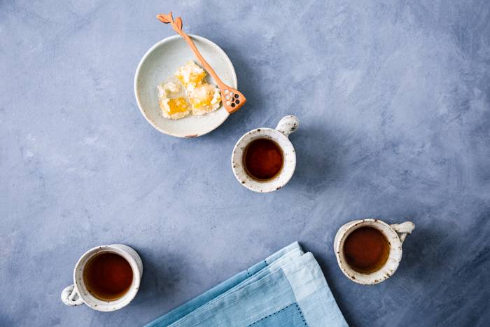 Tea with Honeycomb by Darina Kopcok